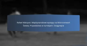 Rafael Márquez: Międzynarodowe występy na Mistrzostwach Świata, Przywództwo w turniejach, Osiągnięcia